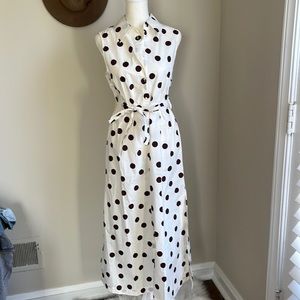 Mango Polka Dot Dress
